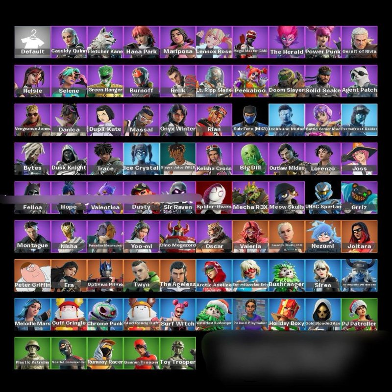 🎨 104 скінів | 🌟 Fortnite акаунт