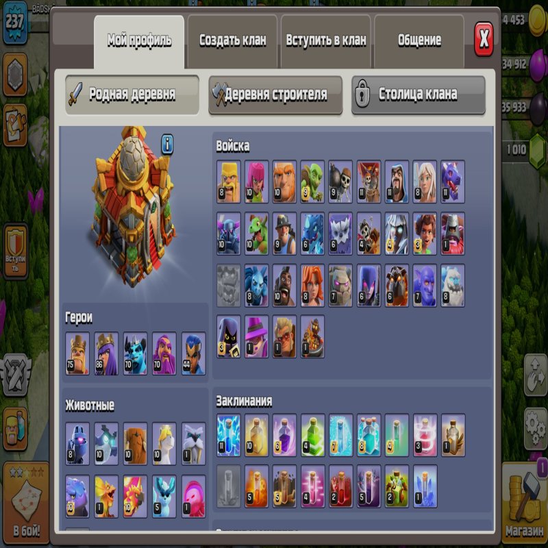 🏰 Clash of Clans акаунт | Ратуша 17 | Рівень 237