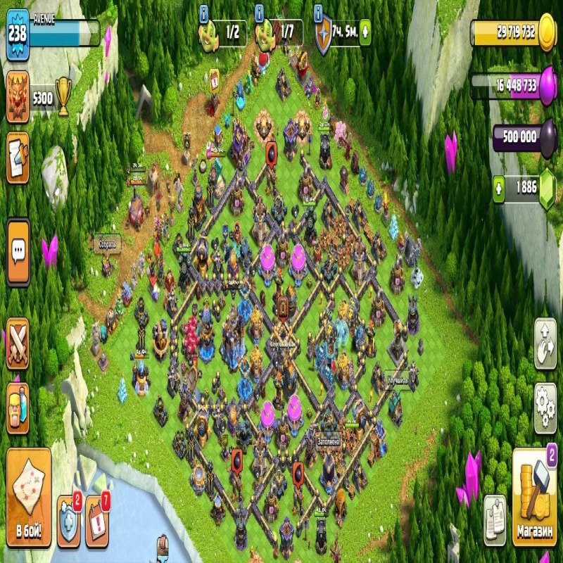 🏰 Clash of Clans акаунт | 18 ратуша | Рівень 18