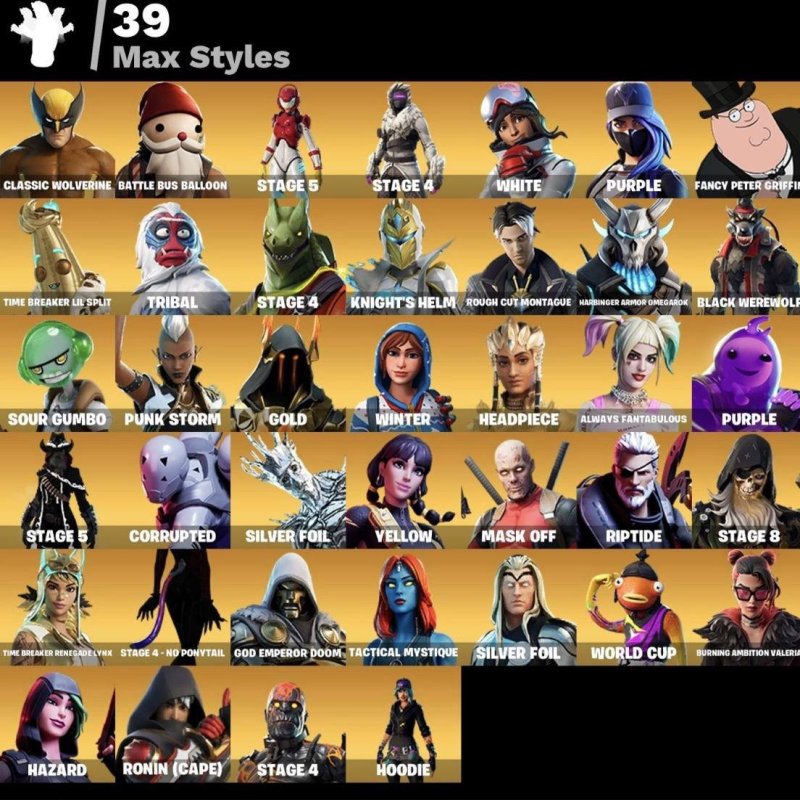 🎨 150 skins | 🌟 Fortnite account