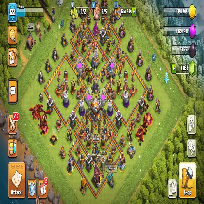 🏰 Clash of Clans акаунт | 11 ратуша | Рівень 11