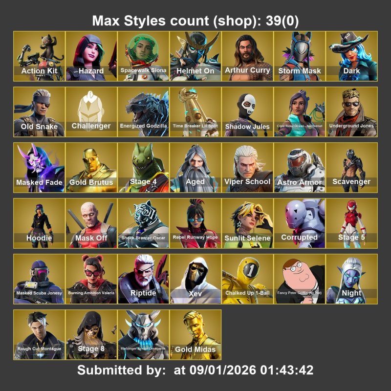 🎨 140 скінів | 🌟 Fortnite акаунт