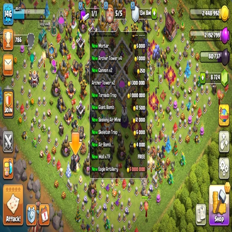 🏰 Clash of Clans акаунт | 11 ратуша | Рівень 11