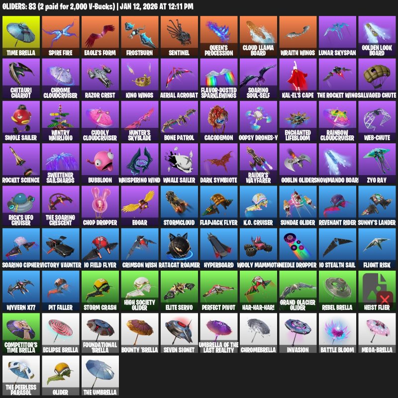 🎨 89 скінів | 🌟 Fortnite акаунт