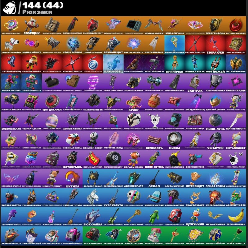 🎨 129 скінів | 🌟 Fortnite акаунт