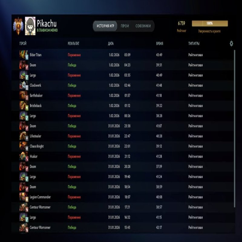 🏅 MMR 6759 | 🕒 221 hours | 🛡 11272