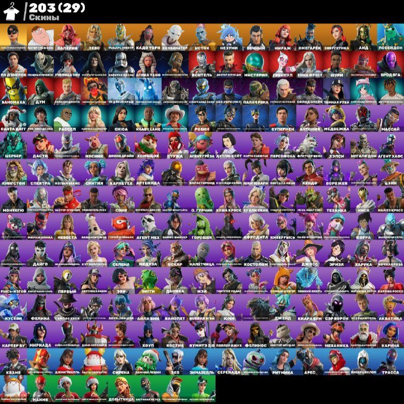 🎨 209 skins | 🌟 Fortnite account