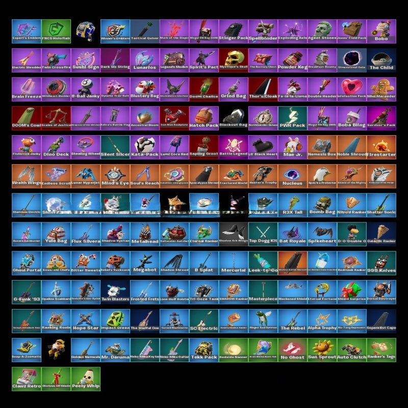 🎨 109 skins | 🌟 Fortnite account