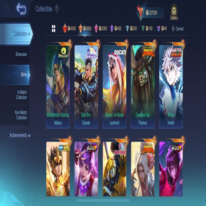 🎮 Mobile Legends account | Mythical Immortal | 129 heroes | 585 skins