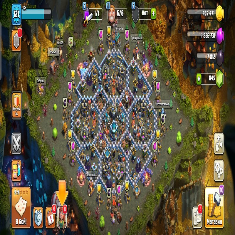 🏰 Clash of Clans акаунт | Ратуша 13 рівня | Рівень 150+