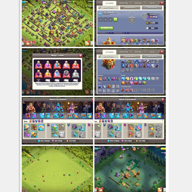 🏰 Clash of Clans акаунт | 16 ратуша | Рівень 1