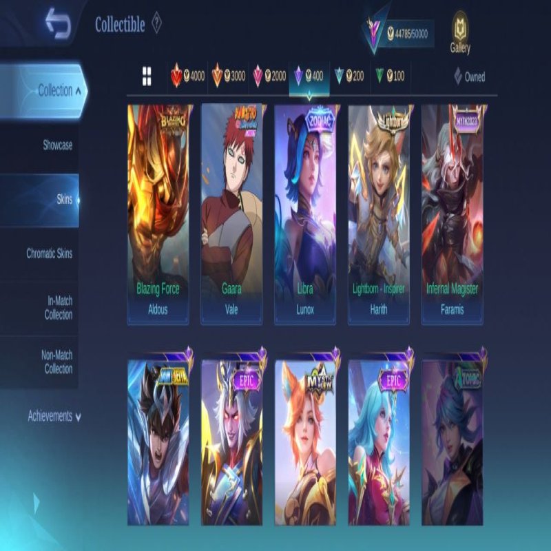 🎮 Mobile Legends акаунт | Міфічний | 107 героїв | 201 облич