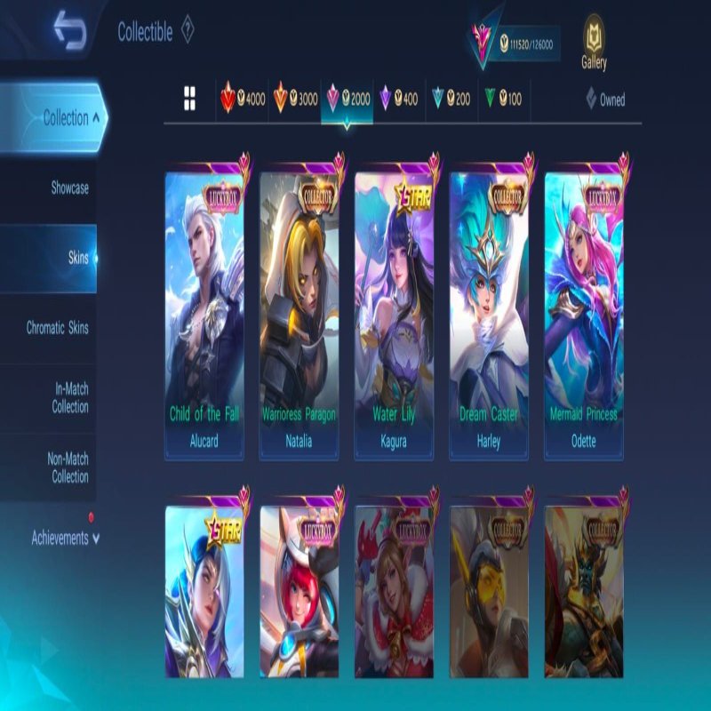 🎮 Mobile Legends акаунт | Мифічний Безсмертний | 131 герой | 361 облич