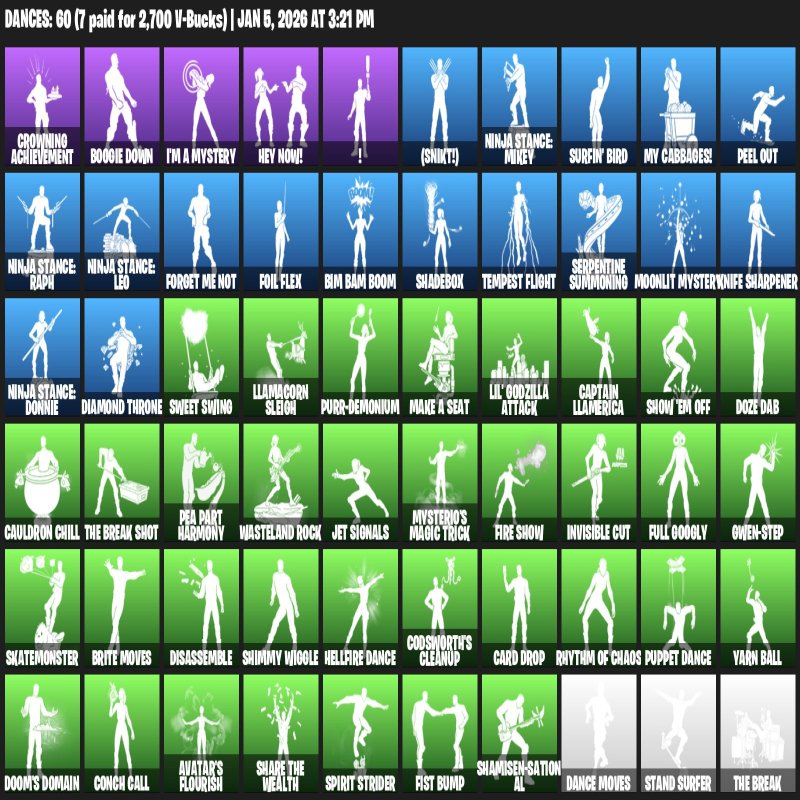 🎨 54 скінів | 🌟 Fortnite акаунт