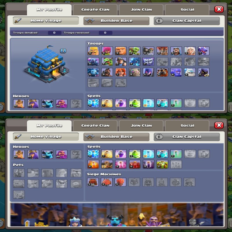 🏰 Clash of Clans акаунт | Ратуша 12 рівень | Рівень 65