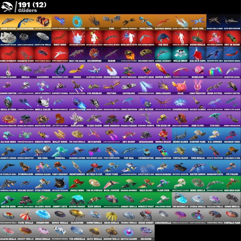 🎨 186 скінів | 🌟 Fortnite акаунт