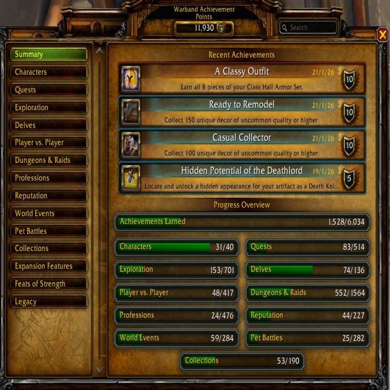 🎮 WoW account | Level 80 | Horde | Tarren Mill