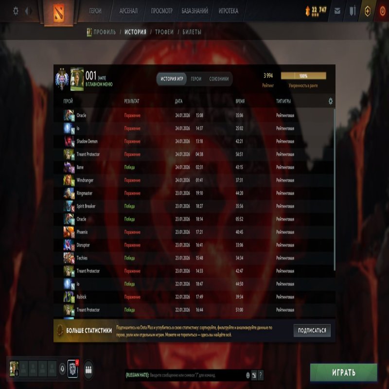 🏅 MMR 4000 | 🕒 3842 hours | 🛡 No behavior score data