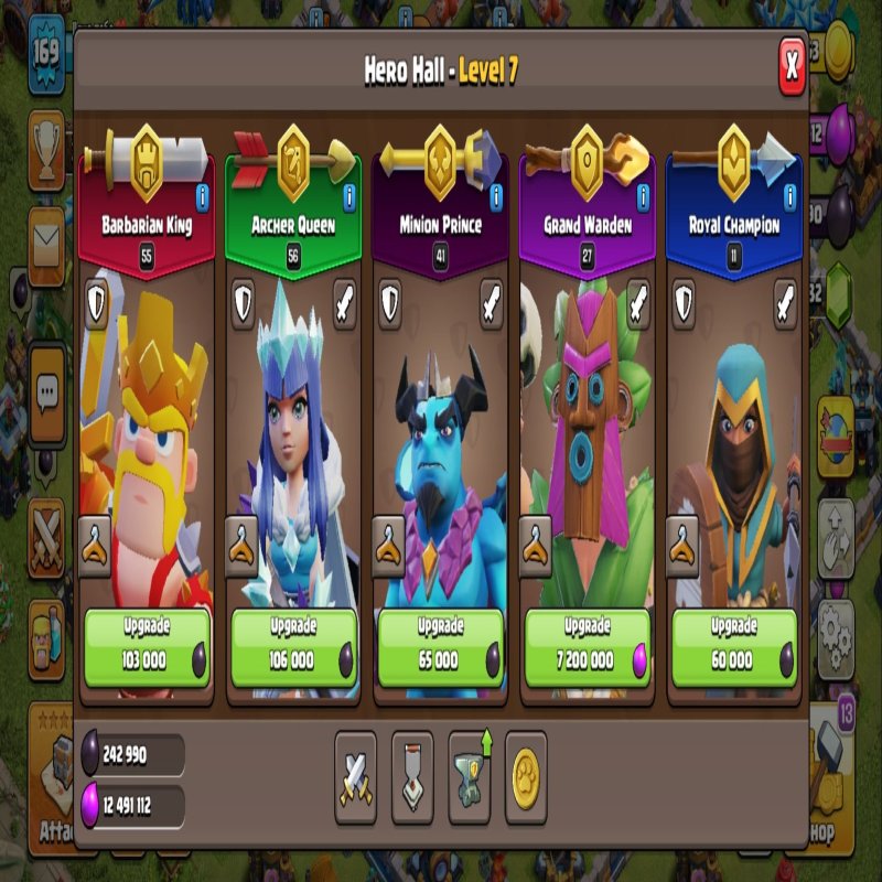 🏰 Clash of Clans акаунт | Ратуша 13 рівень | Рівень 169