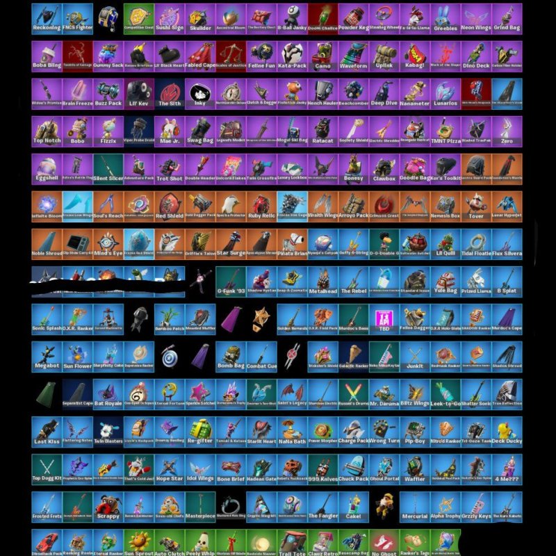 🎨 202 скина | 🌟 Fortnite аккаунт