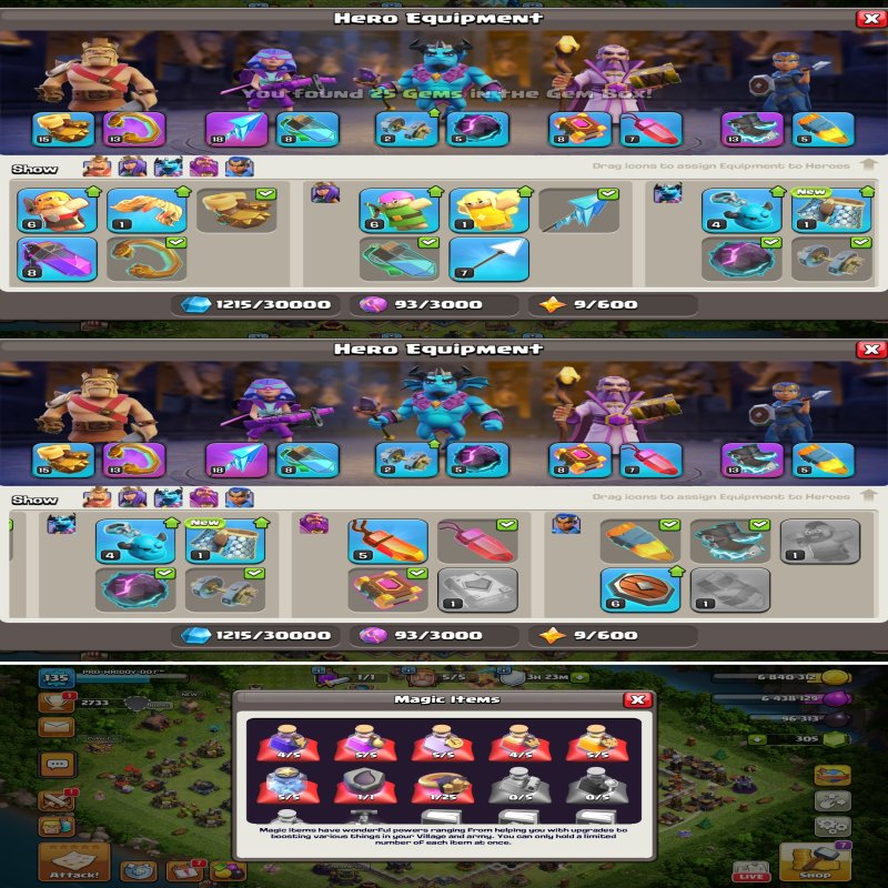 🏰 Clash of Clans акаунт | 17 ратуша | Рівень 1