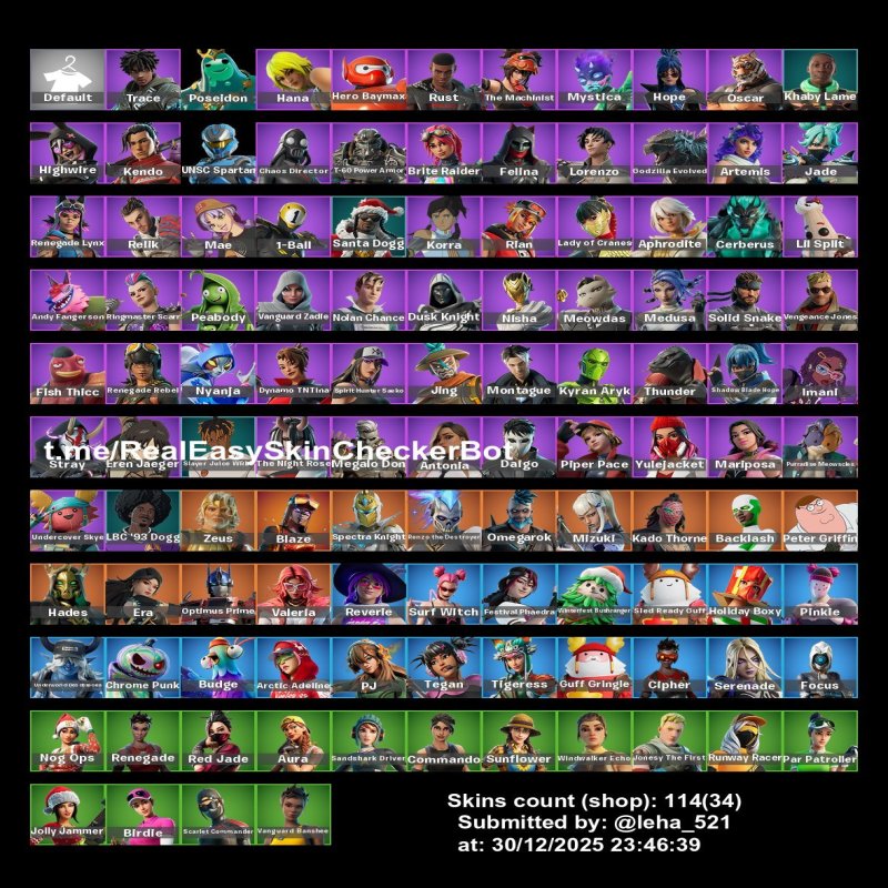 🎨 125 скінів | 🌟 Fortnite акаунт