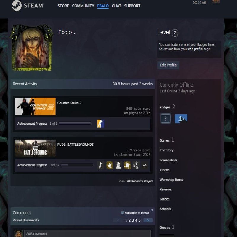 ⚡ FACEIT LVL 10 | 🎯 2471 ELO | 🕒 957 матчей — Готов к игре!