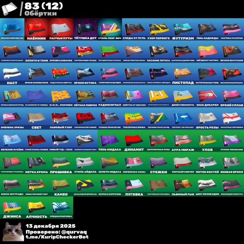 🎨 96 скинов | 🌟 Fortnite аккаунт