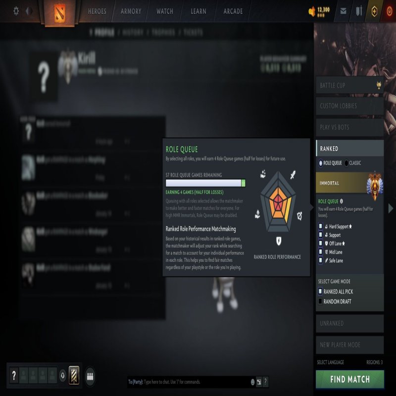 🏅 MMR 7093 | 🕒 272 годин | 🛡 8513