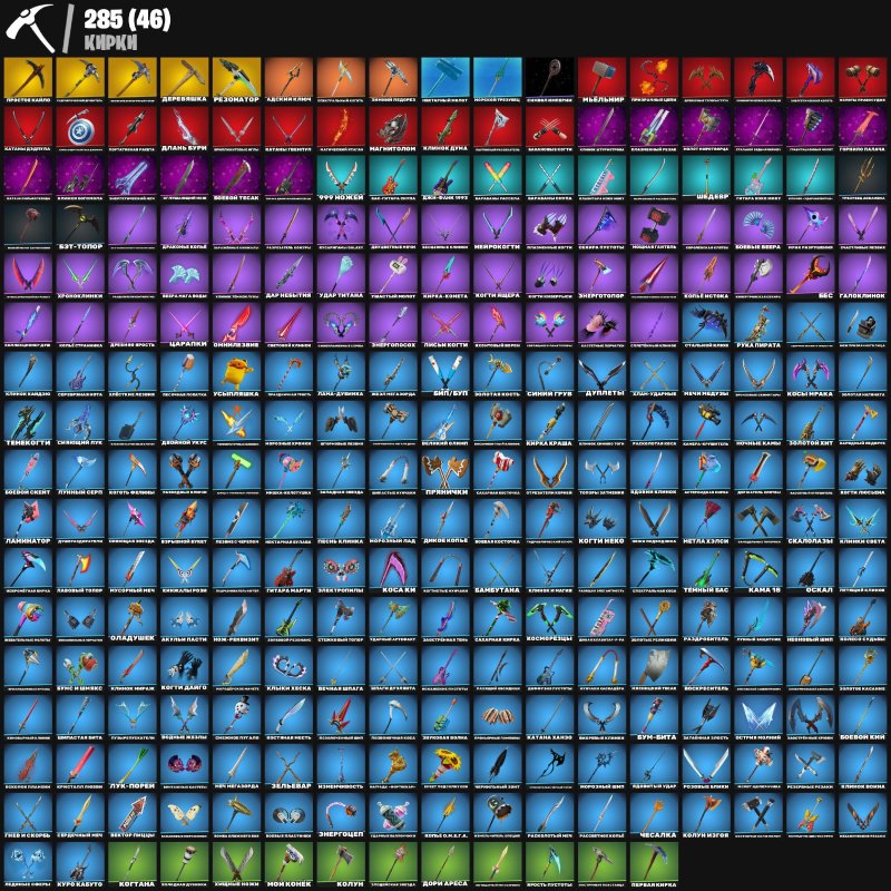 🎨 266 skins | 🌟 Fortnite account