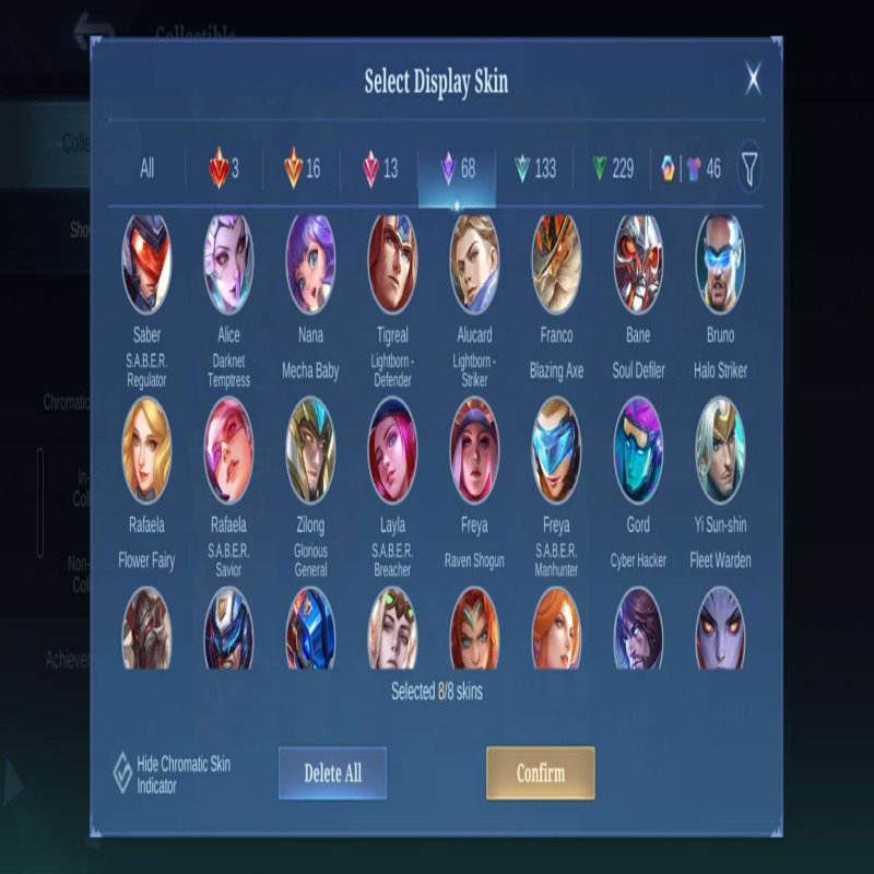 🎮 Mobile Legends акаунт | Міфічний | 130 героїв | 508 облич