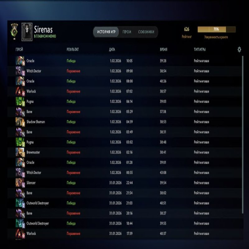 🏅 MMR 626 | 🕒 241 hours | 🛡 9239