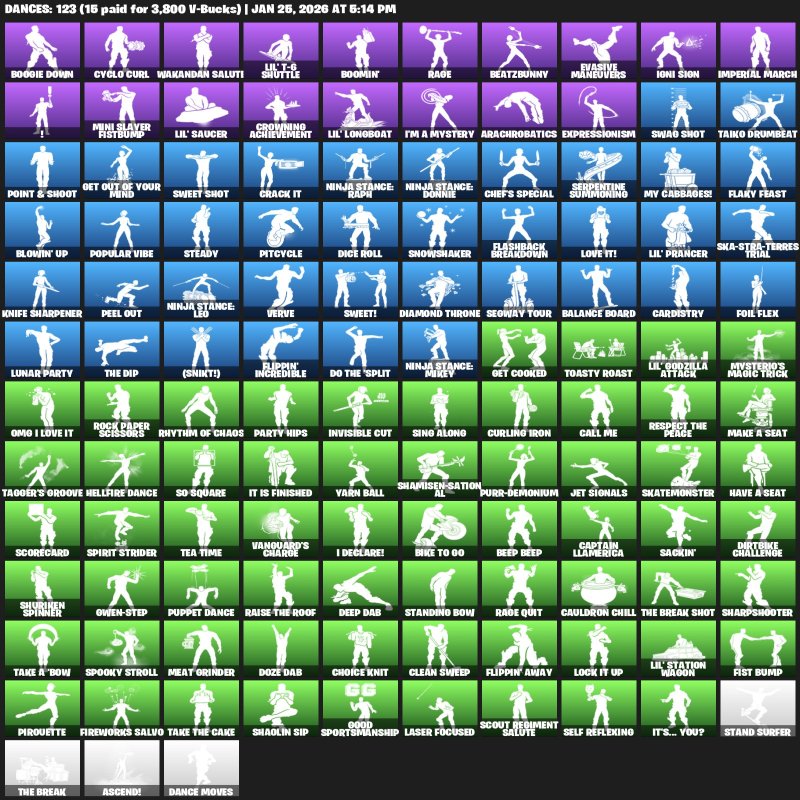 🎨 105 скінів | 🌟 Fortnite акаунт