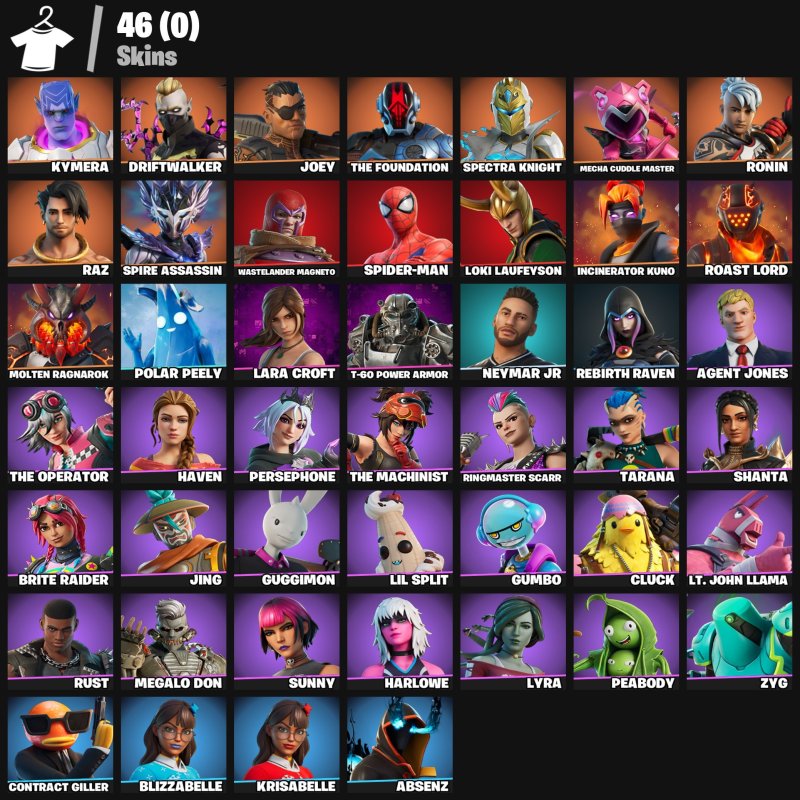 🎨 46 скінів | 🌟 Fortnite акаунт