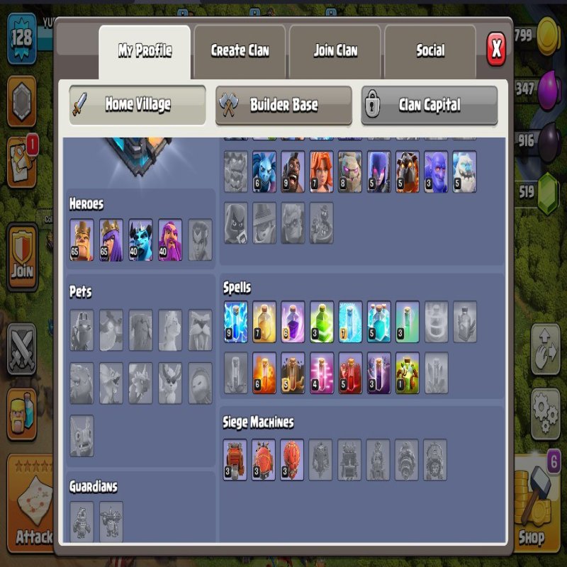 🏰 Clash of Clans акаунт | Ратуша 12 | Рівень 128