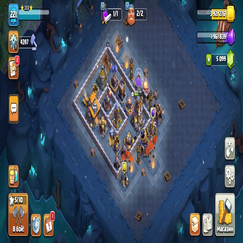 🏰 Clash of Clans акаунт | Ратуша 16 рівень | Рівень 217