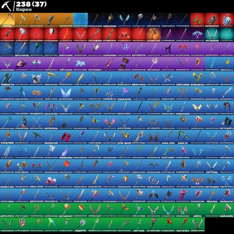 🎨 209 skins | 🌟 Fortnite account