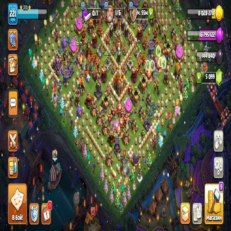 🏰 Clash of Clans акаунт | Ратуша 16 рівень | Рівень 217