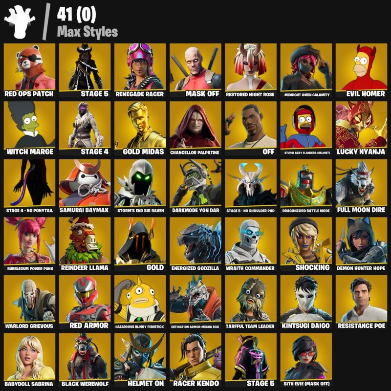 🎨 139 skins | 🌟 Fortnite account