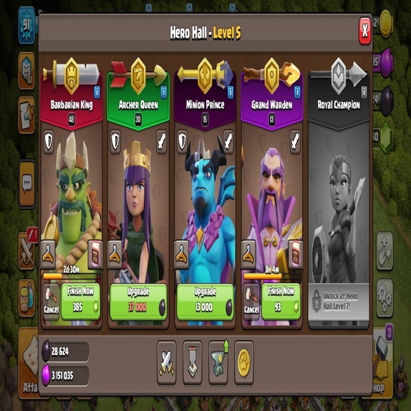 🏰 Clash of Clans акаунт | 11 ратуша | 5 рівень