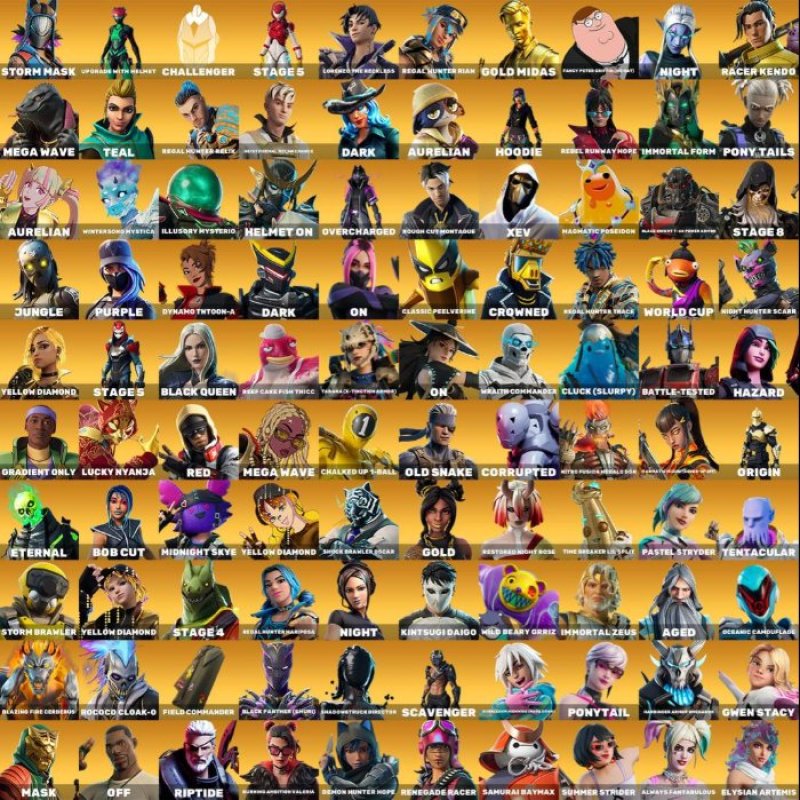 🎨 312 skins | 🌟 Fortnite account