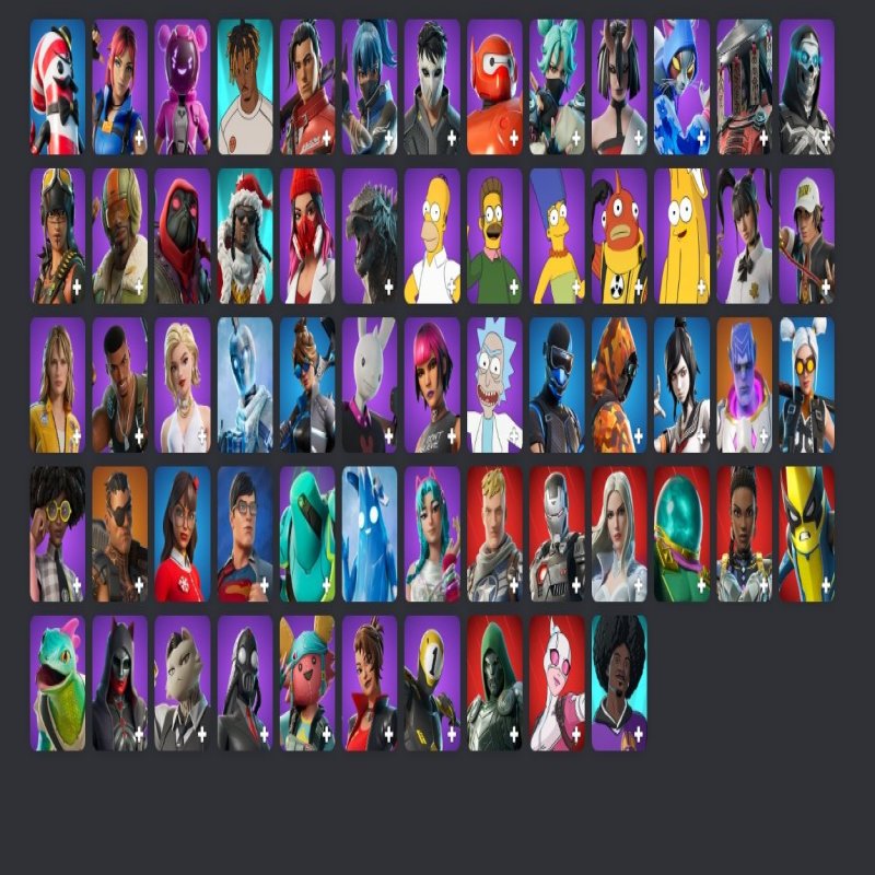 🎨 60+ скінів | 🌟 Fortnite акаунт