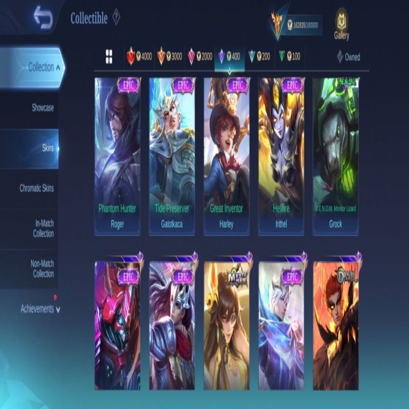 🎮 Mobile Legends акаунт | Міфічний | 131 герой | 420 облич