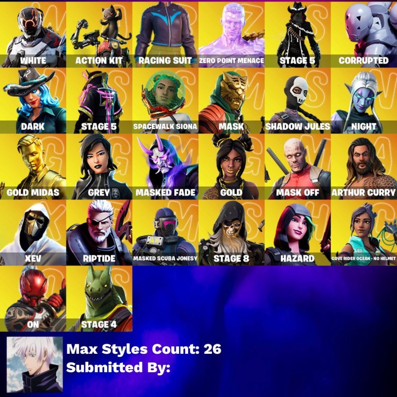 🎨 106 скинов | 🌟 Fortnite аккаунт