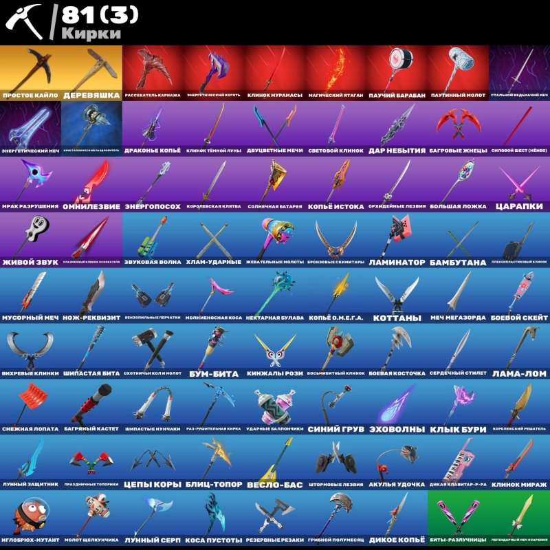 🎨 68 скінів | 🌟 Fortnite акаунт