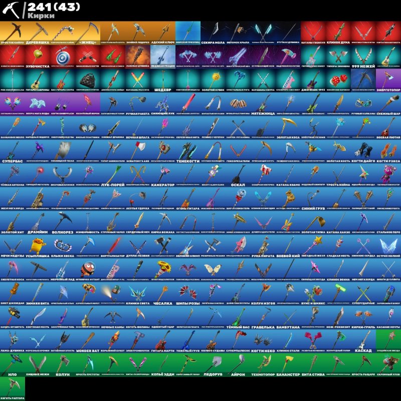 🎨 252 скінів | 🌟 Fortnite акаунт