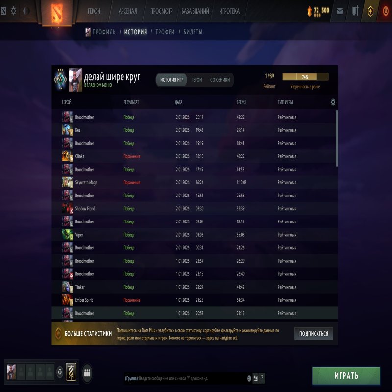 🏅 MMR 2113 | 🕒 225 hours | 🛡 11121