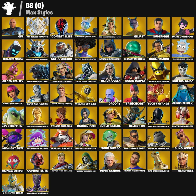 🎨 115 скінів | 🌟 Fortnite акаунт