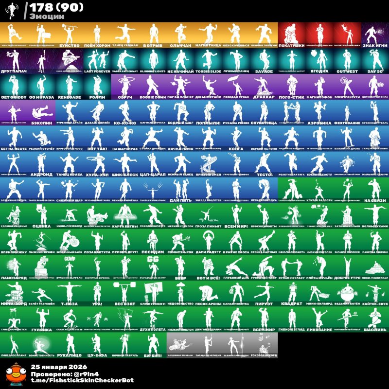 🎨 253 скина | 🌟 Fortnite аккаунт