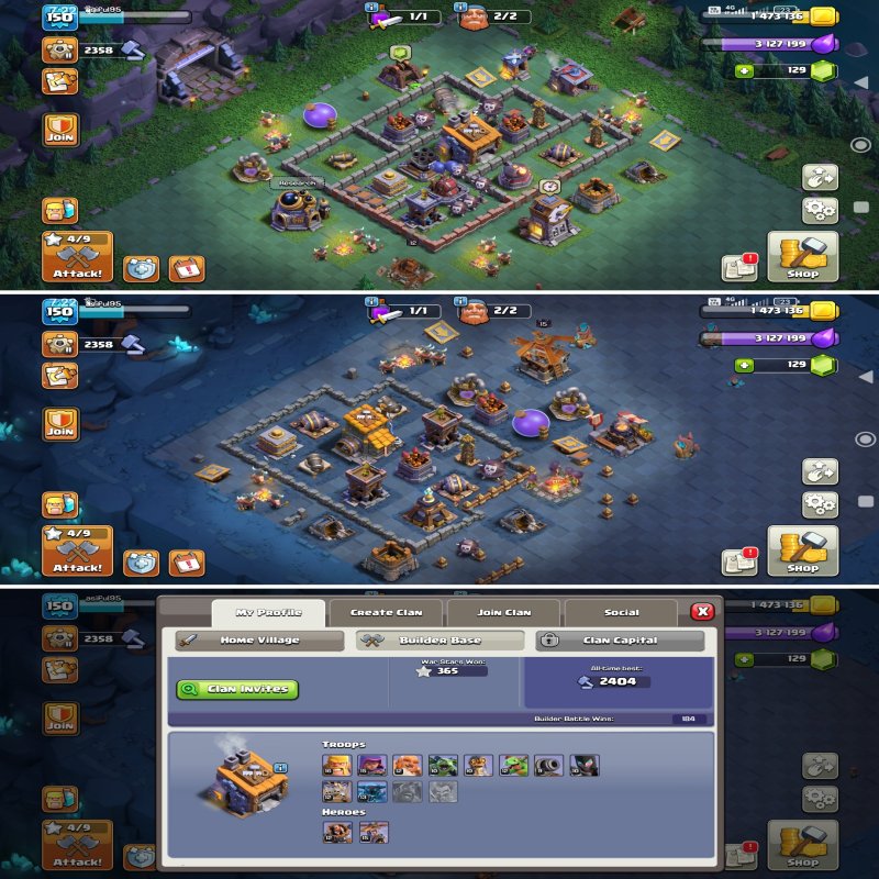 🏰 Clash of Clans акаунт | Ратуша 17 рівня | Рівень: максимальний